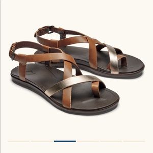OluKai ‘Upena sandals size 7, euro 37